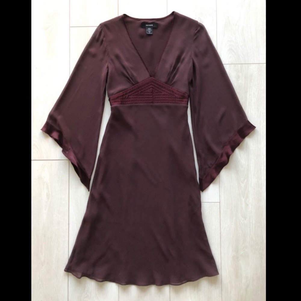 Burgundy Dress
